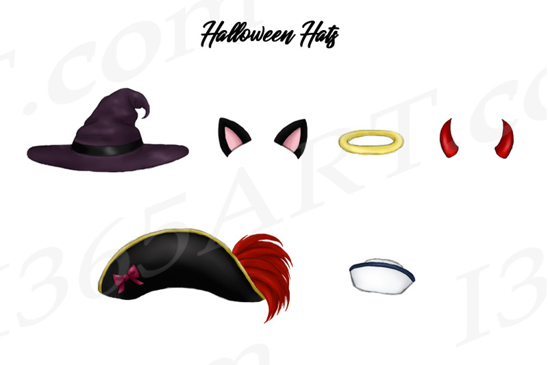 halloween-costume-girls-clipart-customizable-character-builder