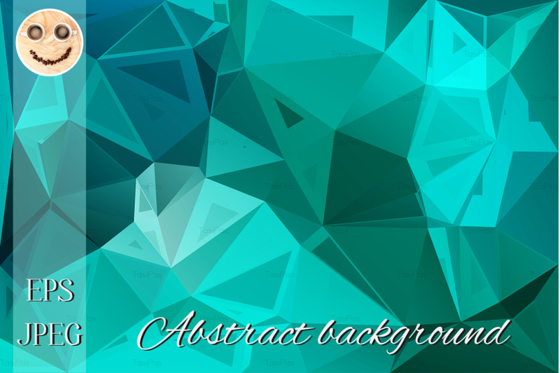 turquoise-green-random-sizes-low-poly-background