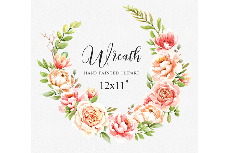 flower-watercolor-clipart-bouquets-frames-and-wreath-individual