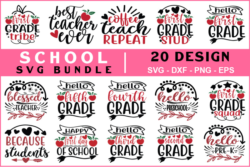 school-svg-bundle-vol-08