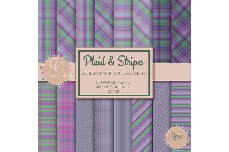 aubergine-purple-amp-green-plaid-amp-stripes-digital-scrapbook-paper