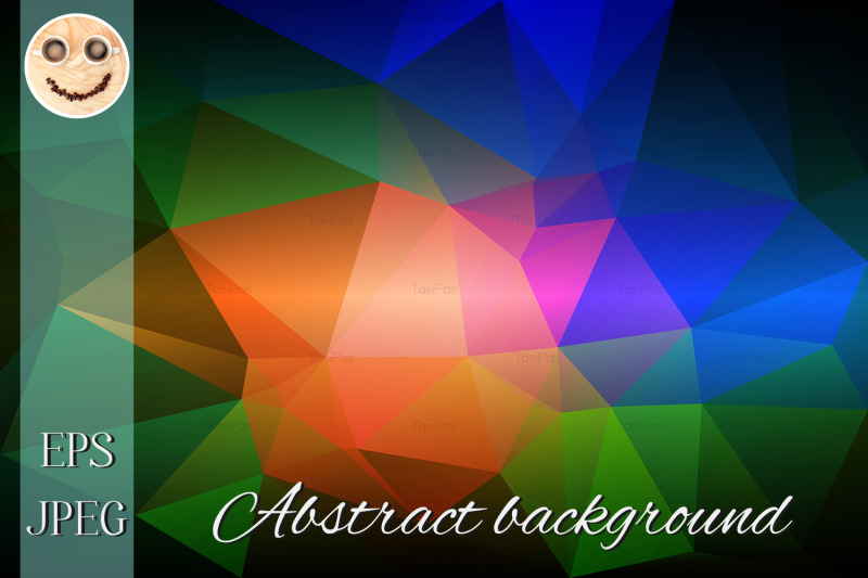 pink-green-blue-low-poly-background