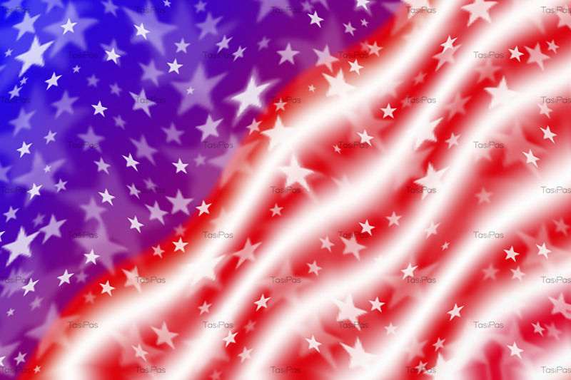 waving-american-flag-background