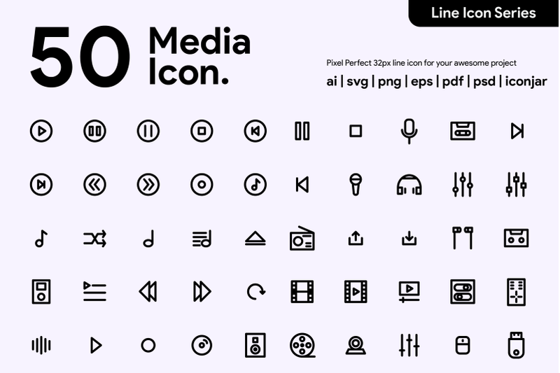 50-multimedia-line-icon
