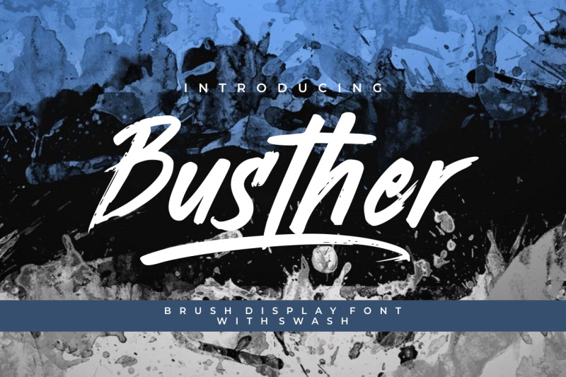busther-handbrush-typeface