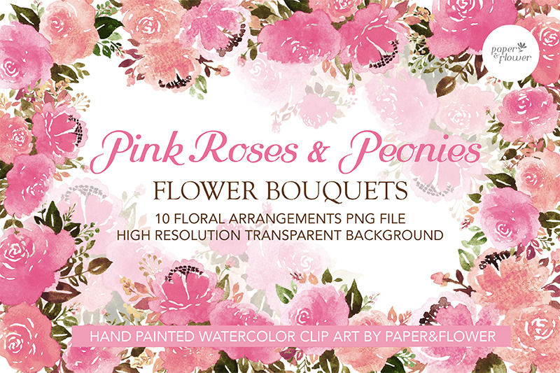 pink-floral-watercolor-bouquet
