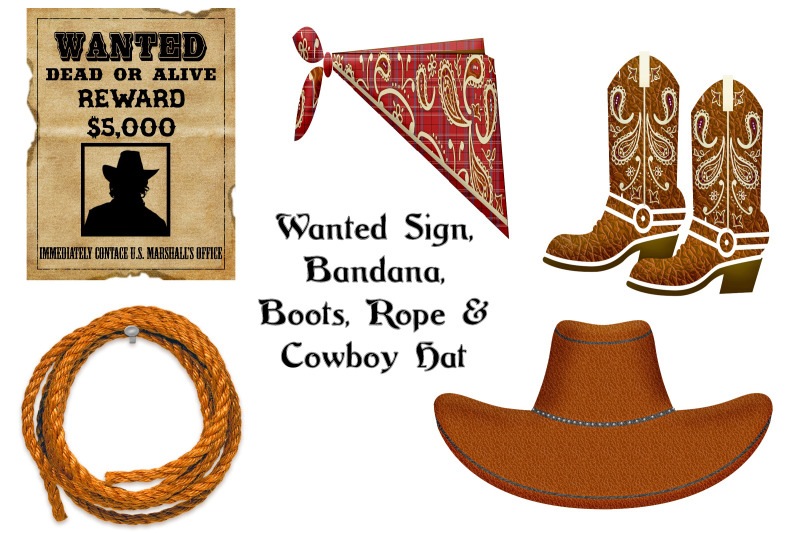 wild-west-town-and-elements-clip-art