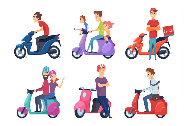 man-ride-motorcycle-fast-bike-scooter-for-delivery-pizza-or-food-trav