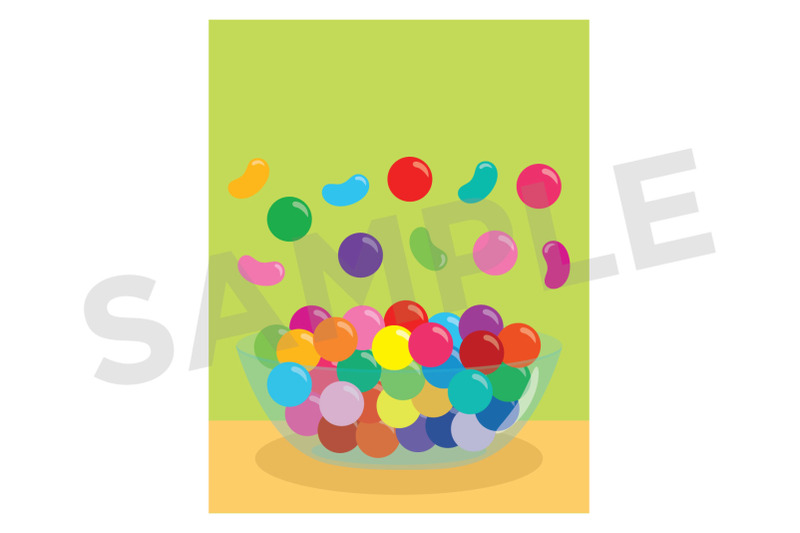 gumballs-amp-jelly-beans-candy-bowl-clip-art