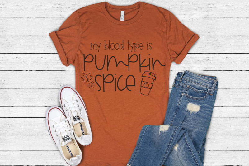 my-blood-type-is-pumpkin-spice-svg
