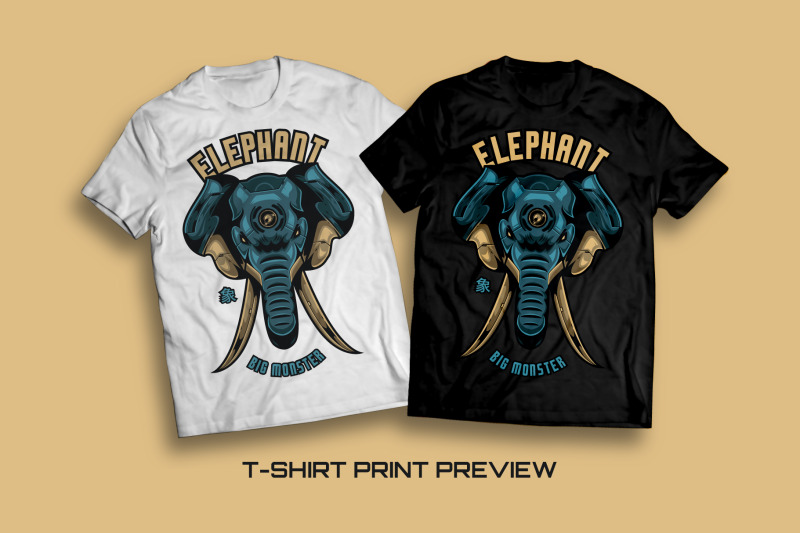 elephant-t-shirt-illustration