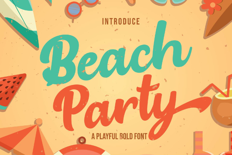 beach-party-playful-bold-font