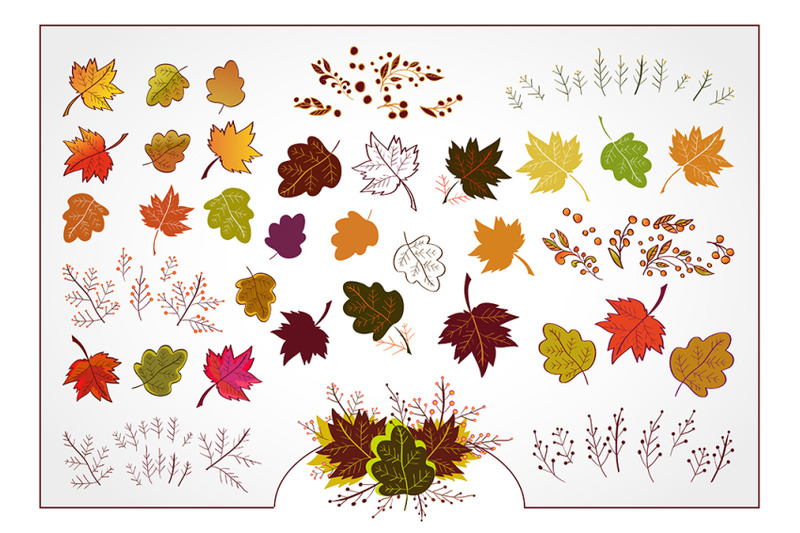 autumn-set-vector-clipart