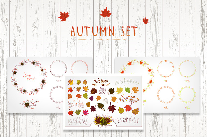 autumn-set-vector-clipart