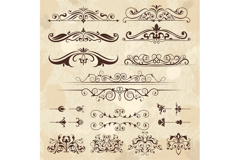 vintage-frame-elements-calligraphy-borders-and-corners-filigree-class