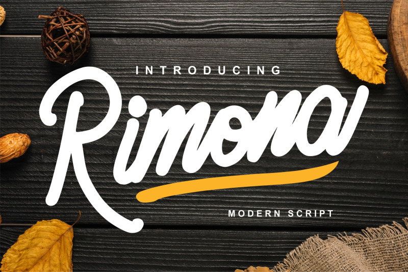 rimona-modern-script