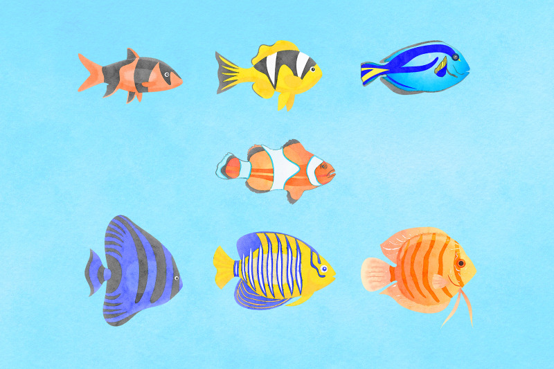watercolor-fish-clipart