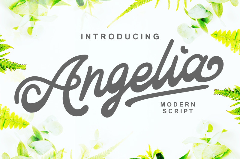 angelia-modern-script