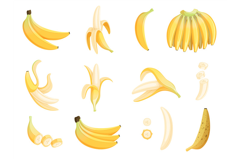 banana-fruit-appetizing-dessert-food-eating-vector-cartoon-pictures