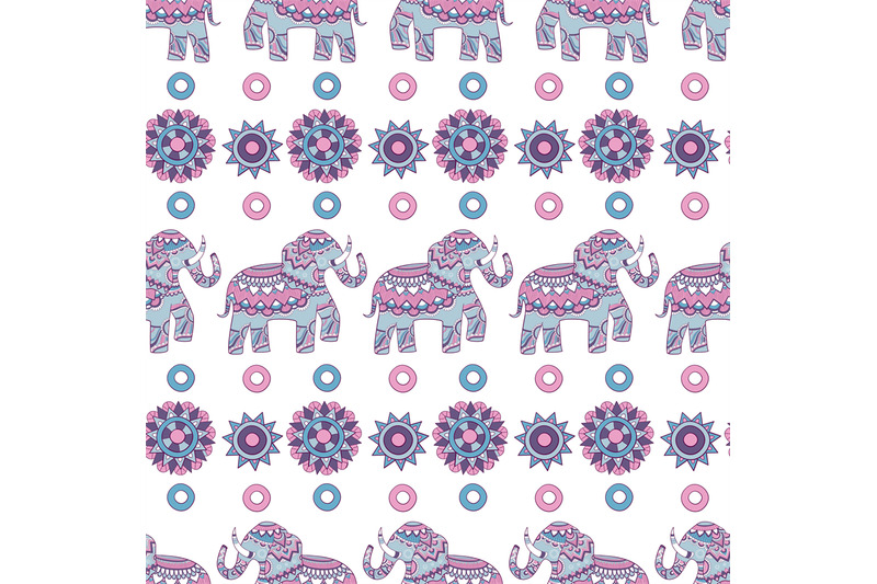 indian-elephant-seamless-pattern-animal-decorated-illustrations-india
