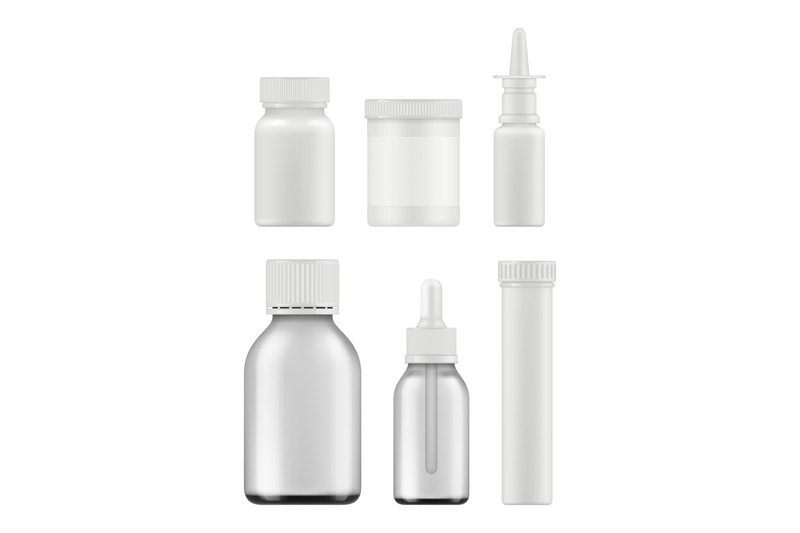 medicine-bottles-mockup-realistic-pharmaceutical-packages-supplement