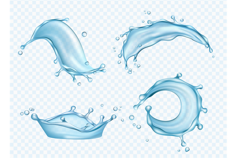 waters-realistic-aqua-splashes-liquid-fresh-drops-watering-vector-col