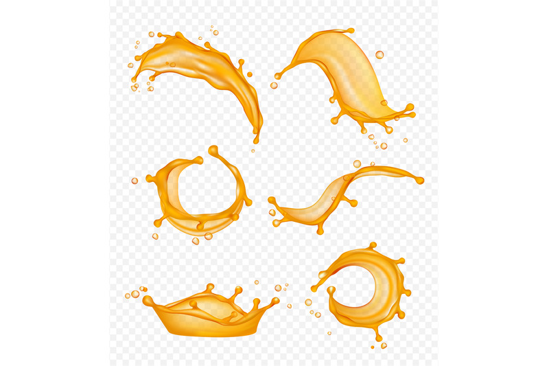 juice-splashes-liquid-fresh-fruits-drops-vector-realistic-pictures-is