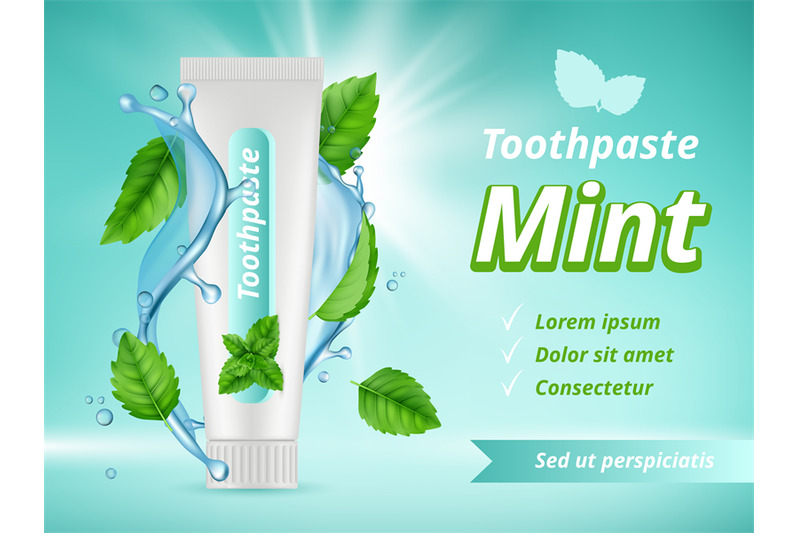 mint-toothpaste-dent-protection-oral-care-advertizing-placard-vector