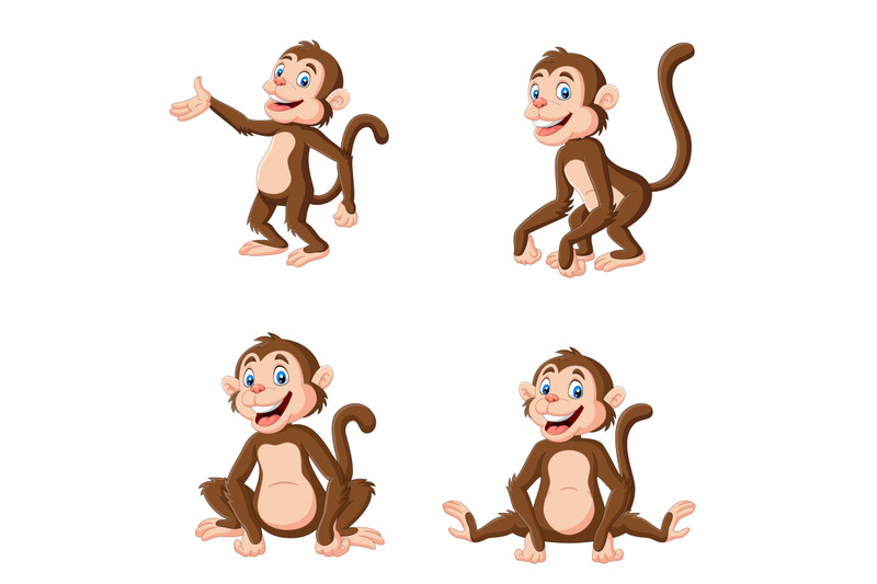 cartoon-monkeys-collection