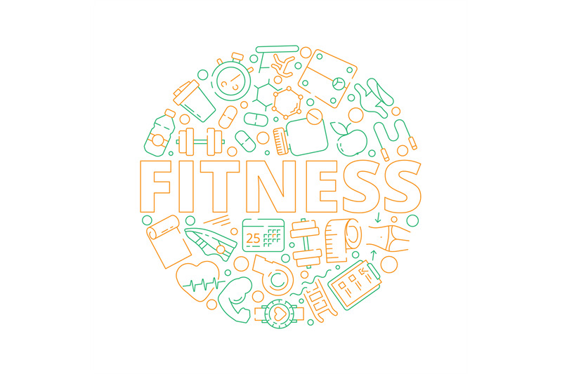 sport-circle-background-fitness-symbols-in-round-shape-gym-sport-pers