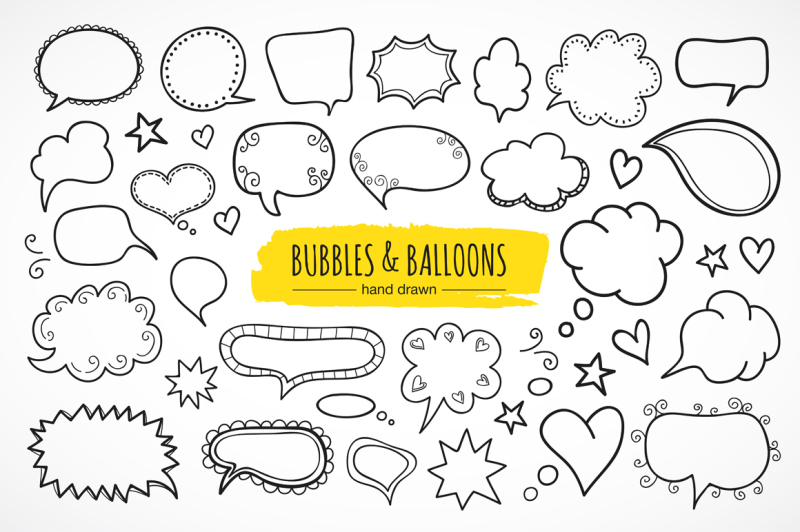 bubbles-and-balloons-hand-drawn
