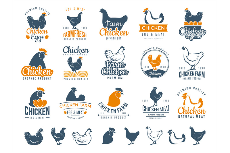 chicken-badges-fresh-farm-food-logotype-cooking-egg-and-bird-broilers