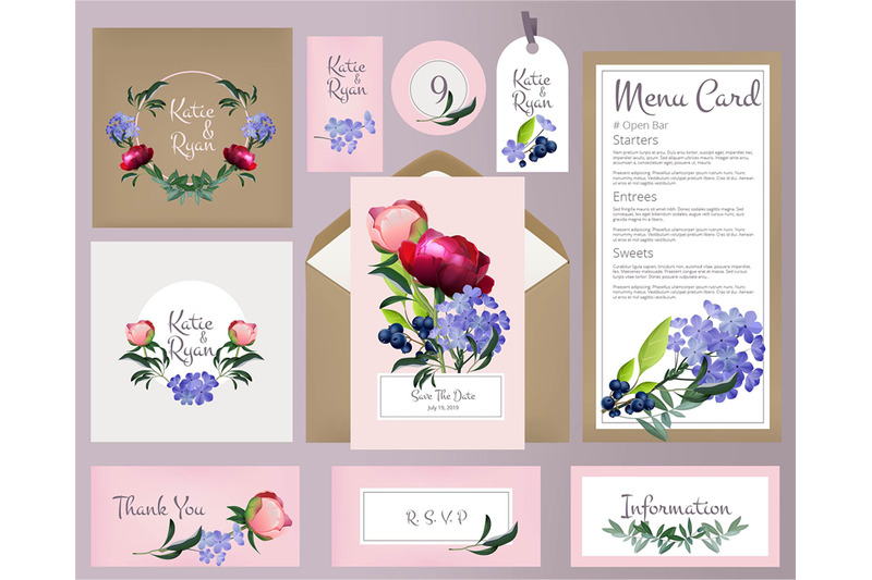 wedding-cards-invitation-template-with-beautiful-floral-background-fl