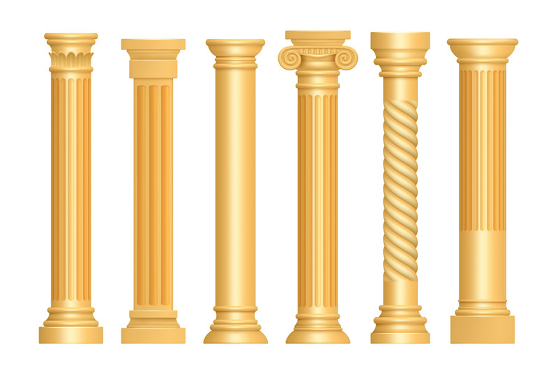 golden-antique-column-classic-roman-pillars-architectural-art-sculptu