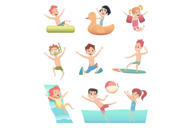 water-park-games-fun-of-children-aqua-activities-with-water-swimming