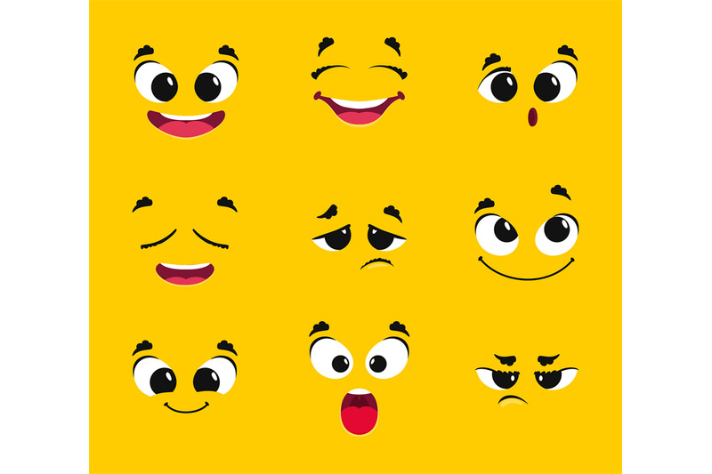 cartoon-faces-collection-different-emotions-smile-joy-surprise-sadnes