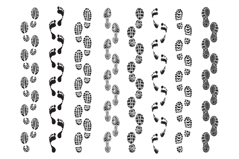 footprints-shapes-movement-direction-of-human-shoes-boots-walking-foo
