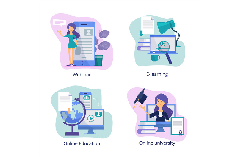 internet-education-web-classroom-for-distance-tutorials-online-course