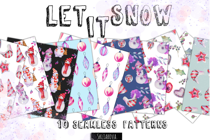 let-it-snow-10-seamless-patterns