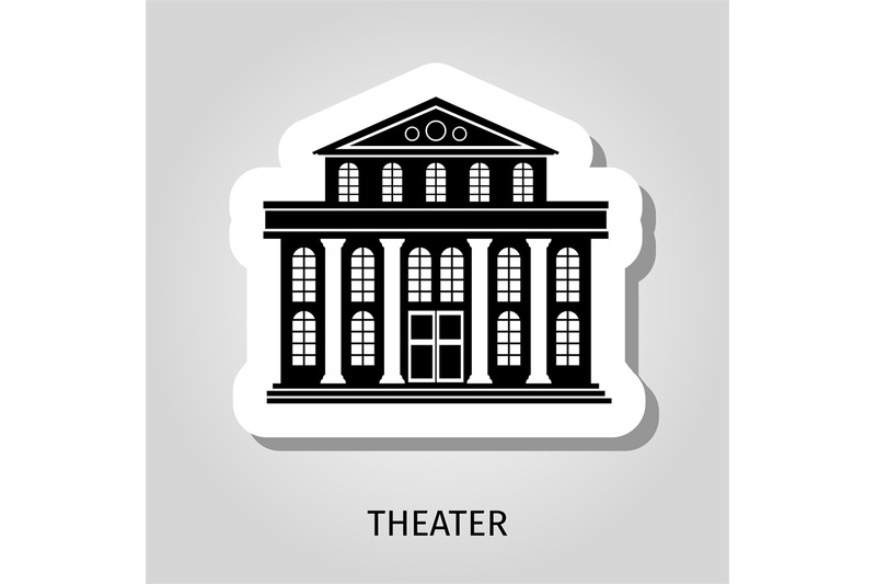 theater-black-building-sticker