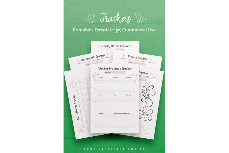 tracker-printables-indesign-template-for-commercial-use
