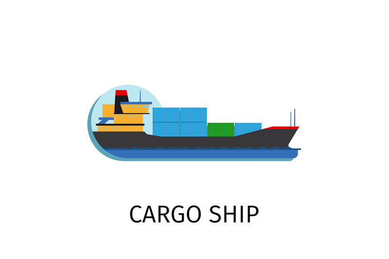 cargo-ship-in-flat-style