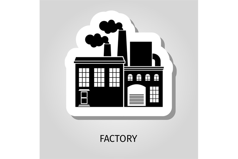 factory-black-building-sticker