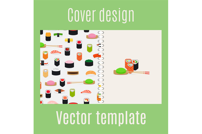 cover-design-with-sushi-pattern