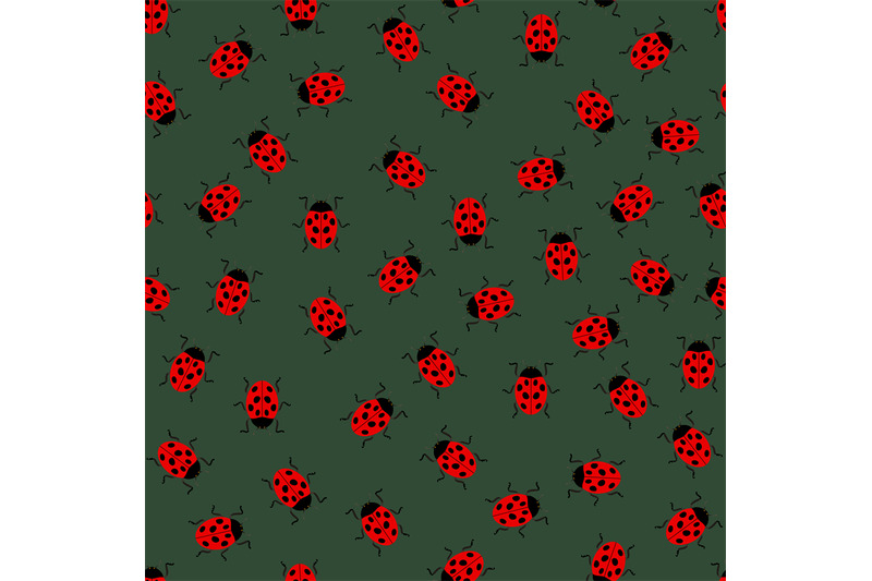 ladybug-seamless-pattern