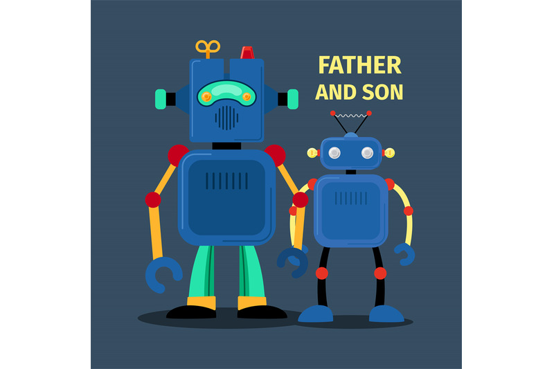 robots-father-and-son