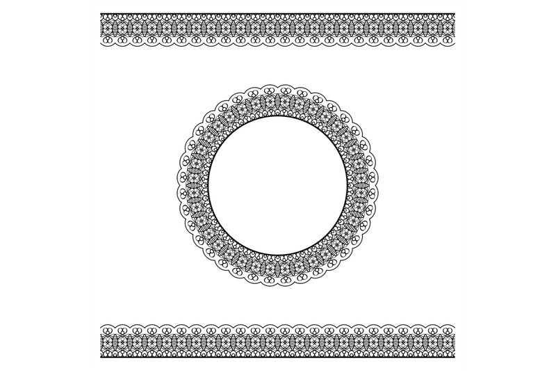 black-detailed-border-and-circle-frame