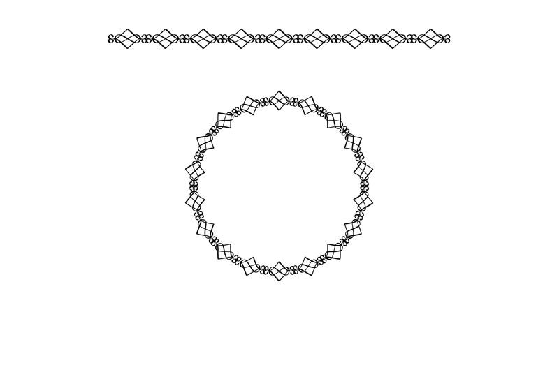 black-border-and-circle-frame