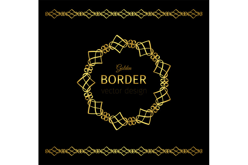 golden-border-and-mandala-frame