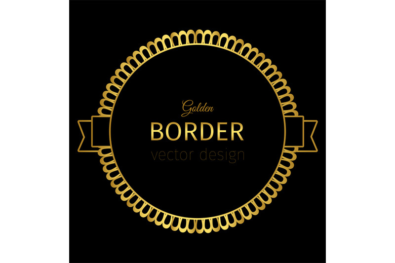golden-circle-label-with-lacy-border